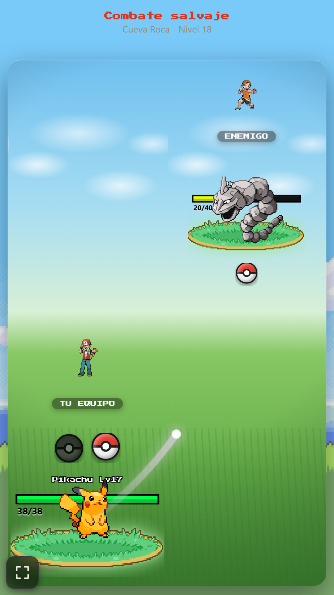 Pokelike screenshot — battle